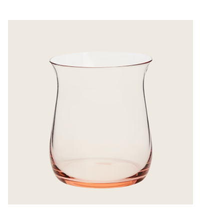 abcDNA Simile Dof Rocks Glass - Pink