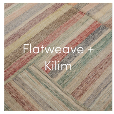 flatweave + kilim