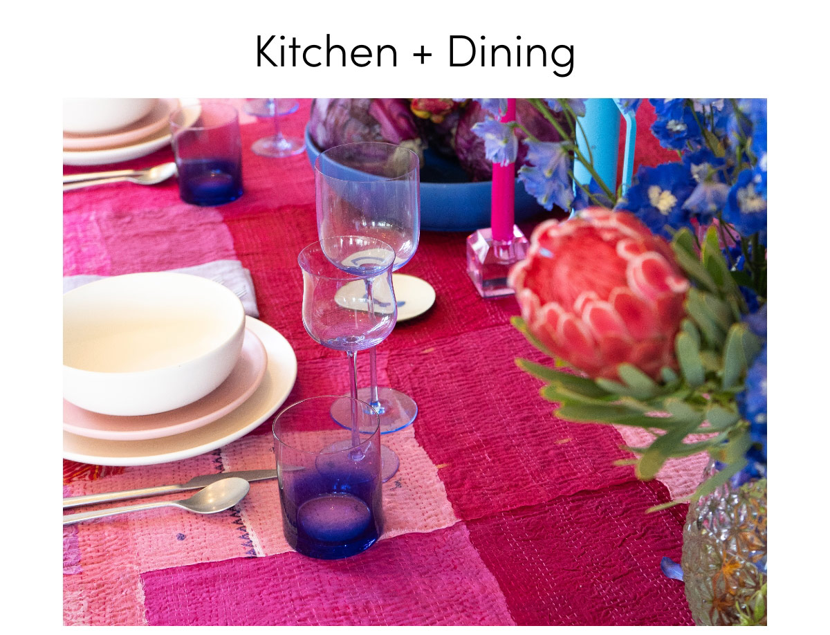 kitchen and dining