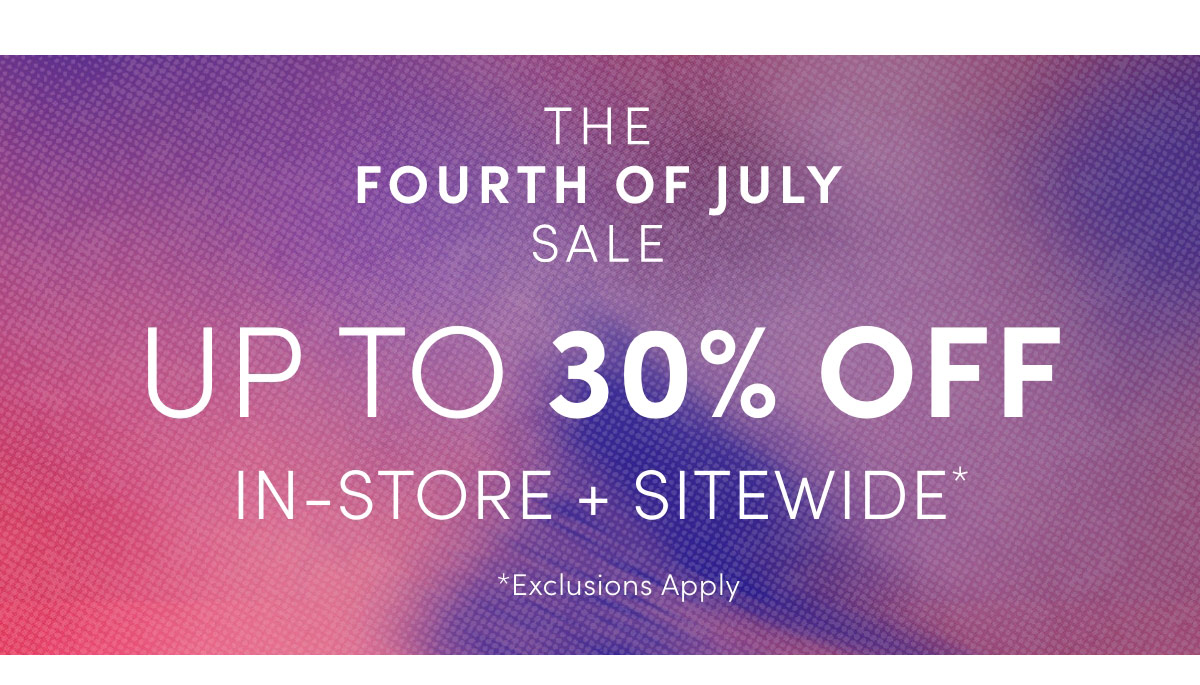 up to 30% off