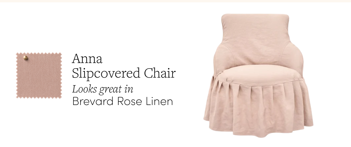 Anna Slipcover Chair