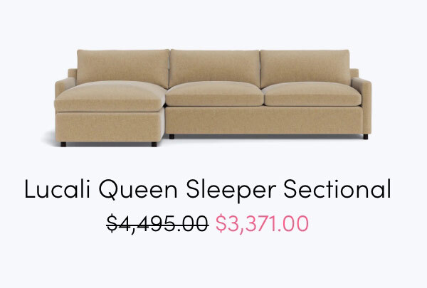 Lucile Sleeper Sectional