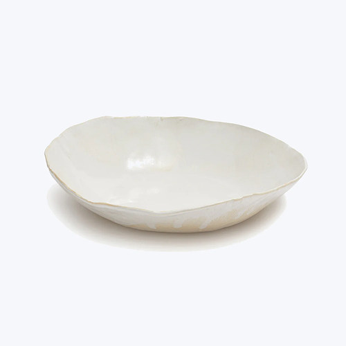Jan Burtz Pure White Serving Bowl - abc exclusive