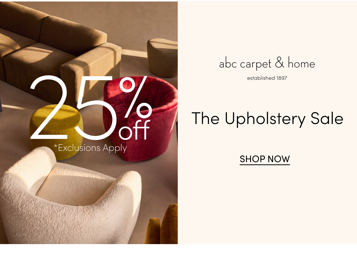 Shop the Upholstery Sale