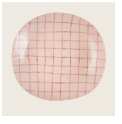 Freakleash Grid Serving Bowl - Pink