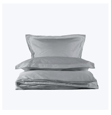 Aura Cotton Percale Duvet
