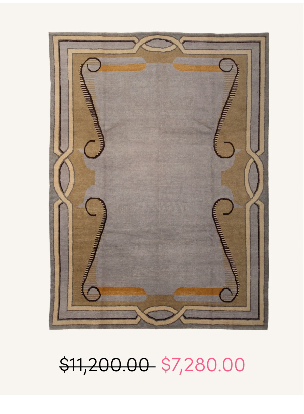 Beige Grey Traditional Wool Rug - 9'1" x 11'10"