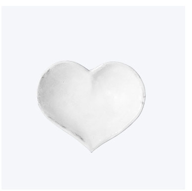 Astier de Villatte Small Heart Dish