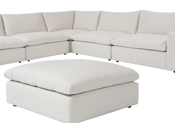 Sunday's 5 Piece Sectional + Ottoman