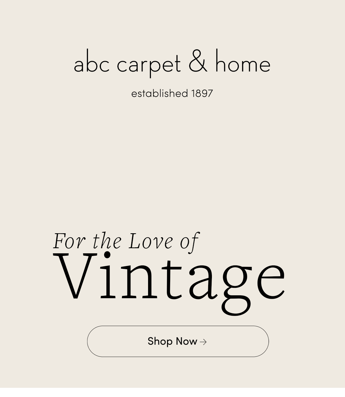 For the Love of Vintage