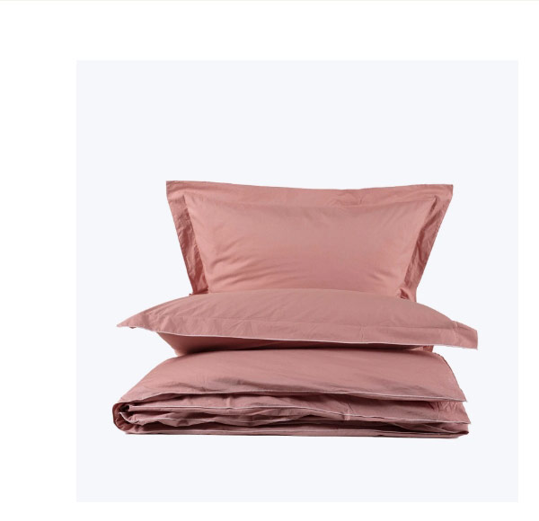 Aura Cotton Percale Duvet