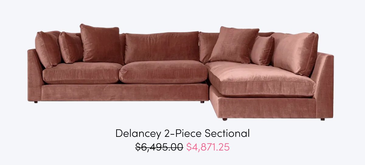 Delancey 2-Piece Sectional
