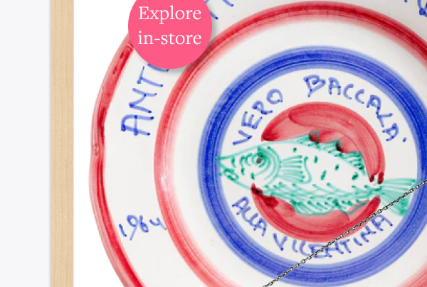 Tre Visi Vintage Italian Plates