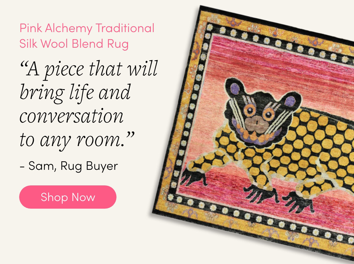 Pink Alchemy Traditional Rug