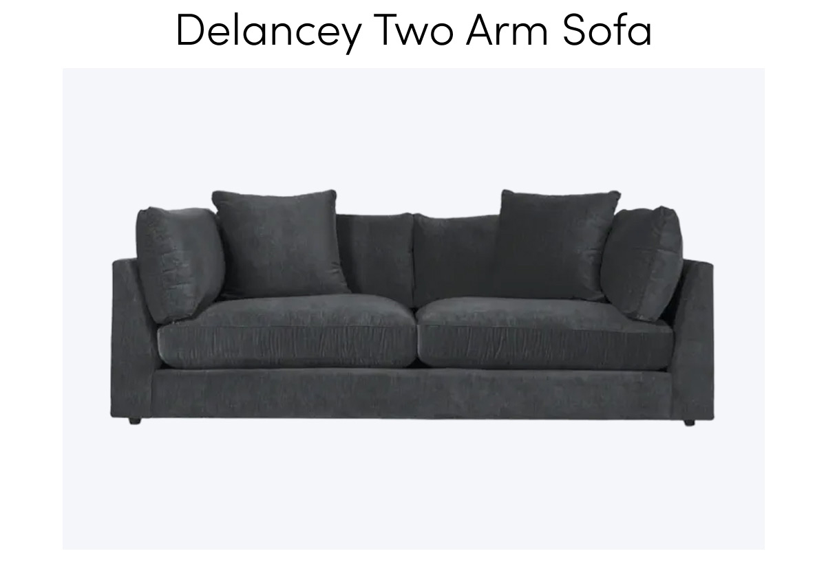 Delancey Two Arm Sofa