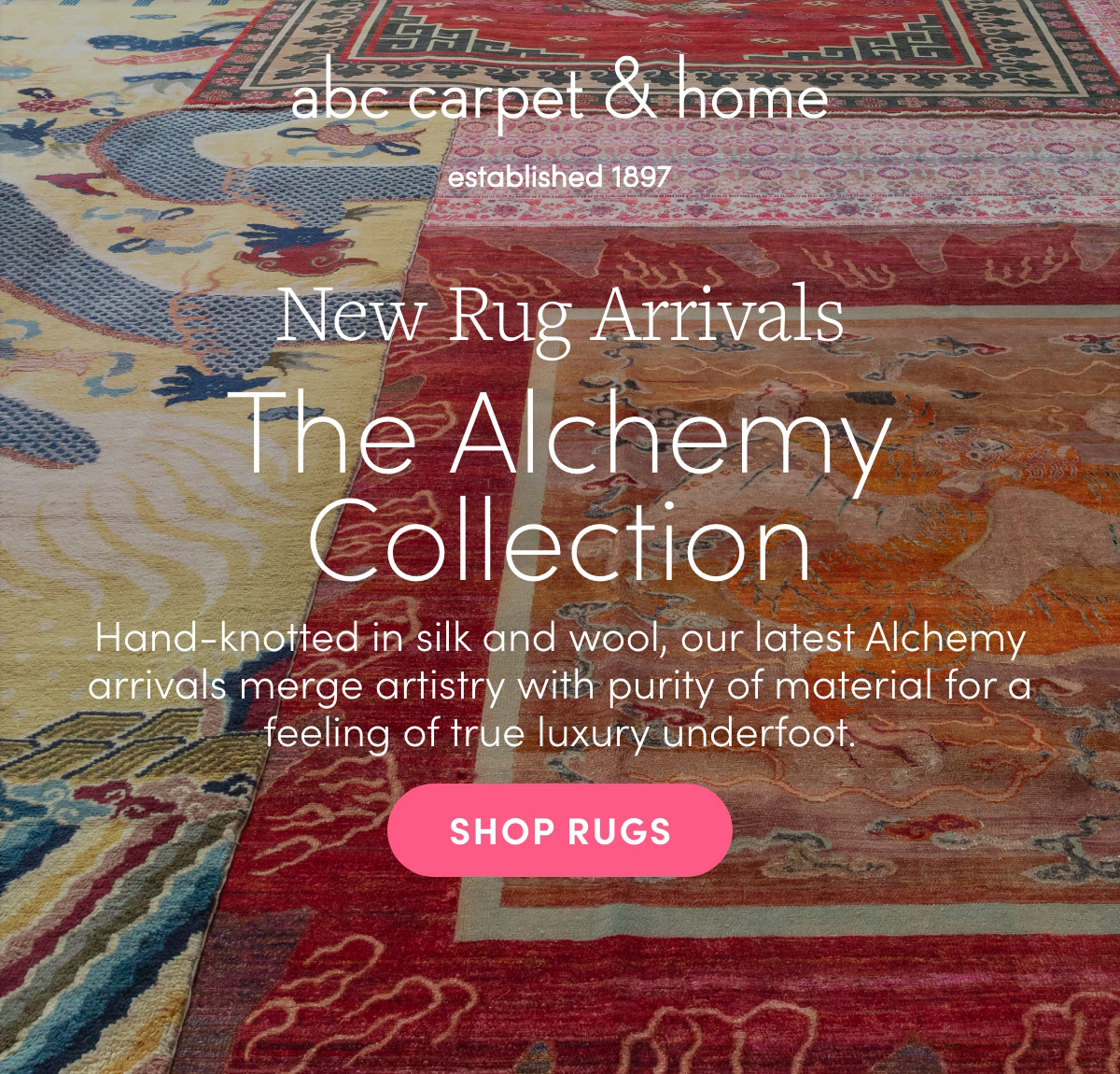 New rug arrivals- The alchemy Collection