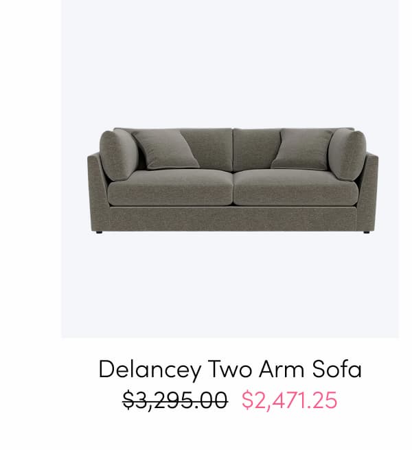Delancey Two Arm Sofa