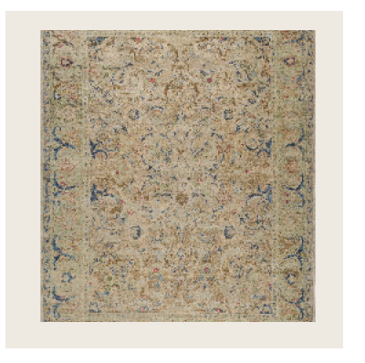 Cypress Antique Revival Silk Wool Blend Rug - 8' x 10'