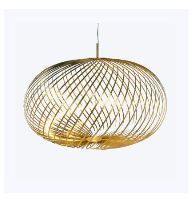 spring pendant brass