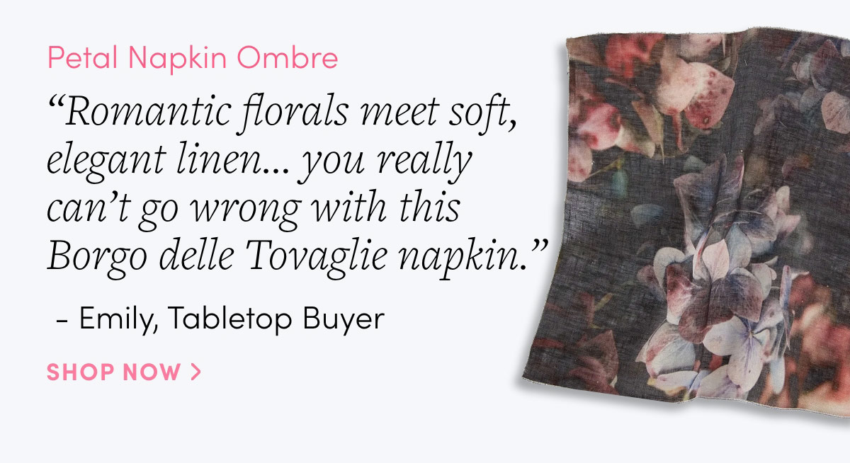 Petal Napkin Ombre