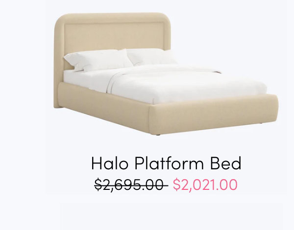 Halo Platform Bed