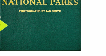 America's National Parks Leather Bound Book