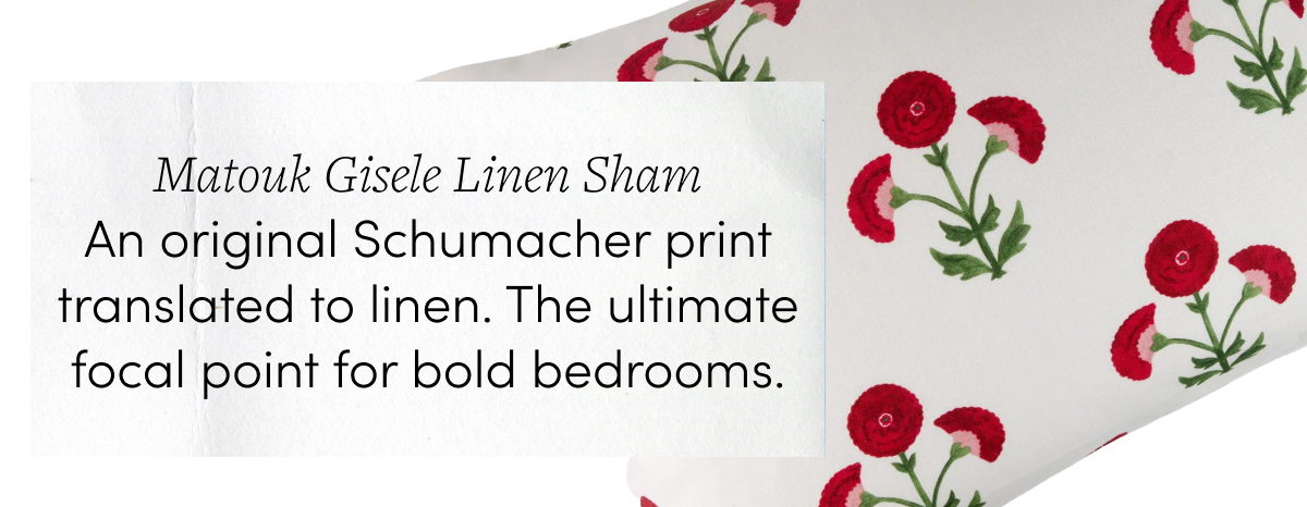 Matouk Gisele Linen Sham