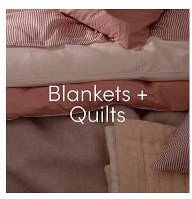 Shop Blankets + Quilts