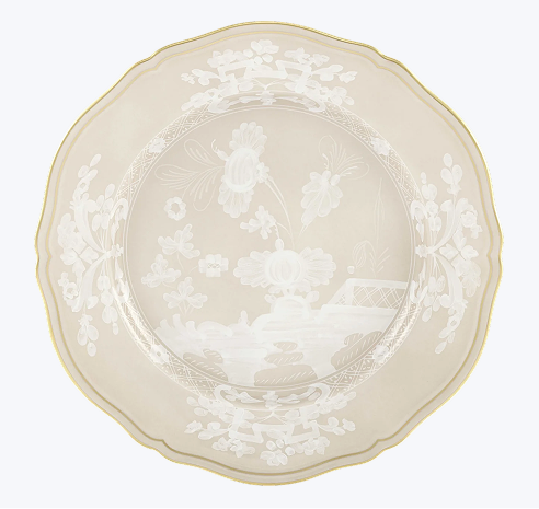 Ginori 1735 Oriente Flat Dinner Plate - Meringa