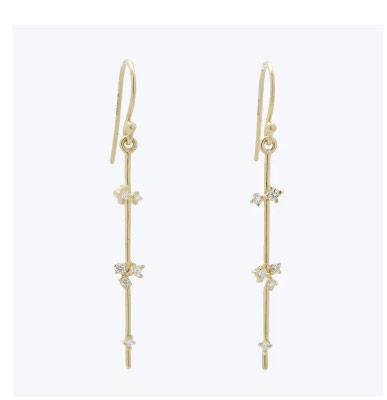 starlight stick earrings