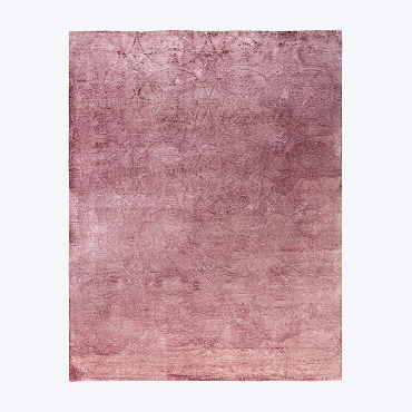 Light Pink Samsara Wool Rug - 8'1" x 10'2"