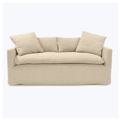 havana slipcovered sofa