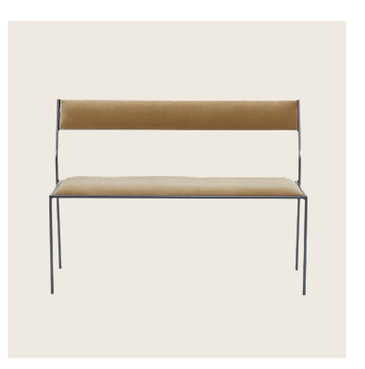 Flatiron Armless Upholstered Bench