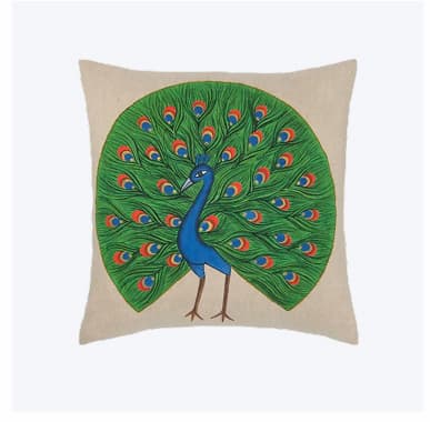Majestic Peacock Pillow