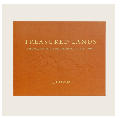 Graphic Image Treasured Lands Leather Bound Book