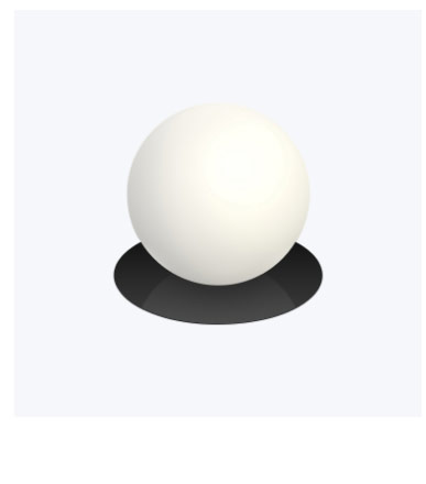 bola sphere table LED table lamp