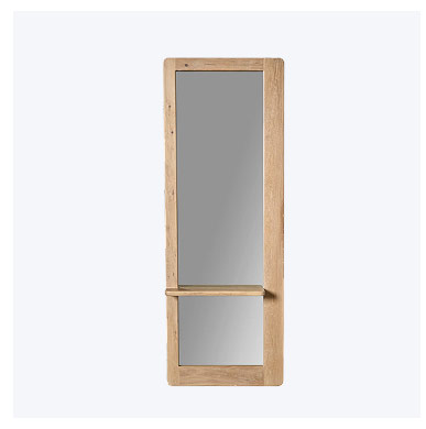 Bello Oak Floor Mirror
