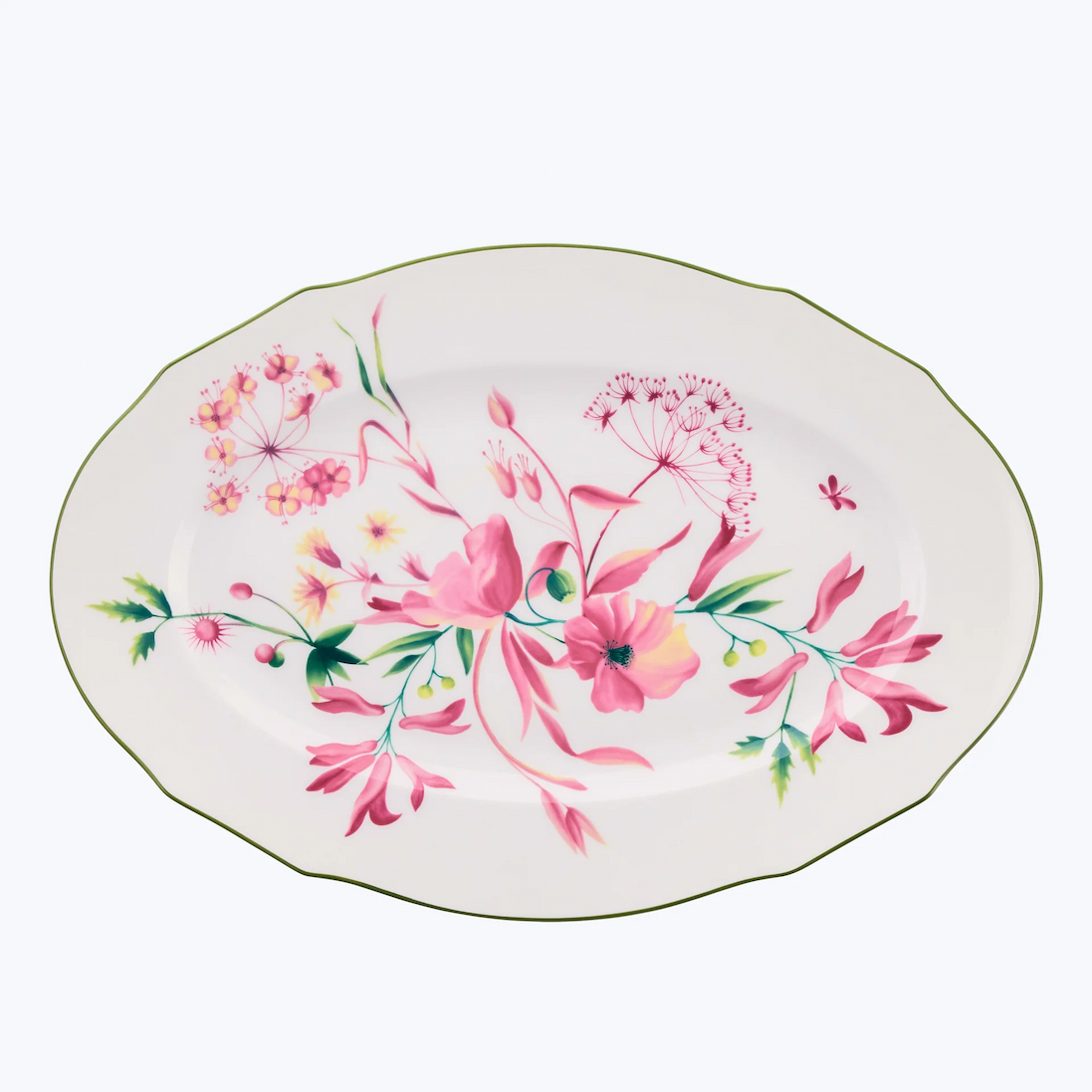 Florenza Oval Flat Platter