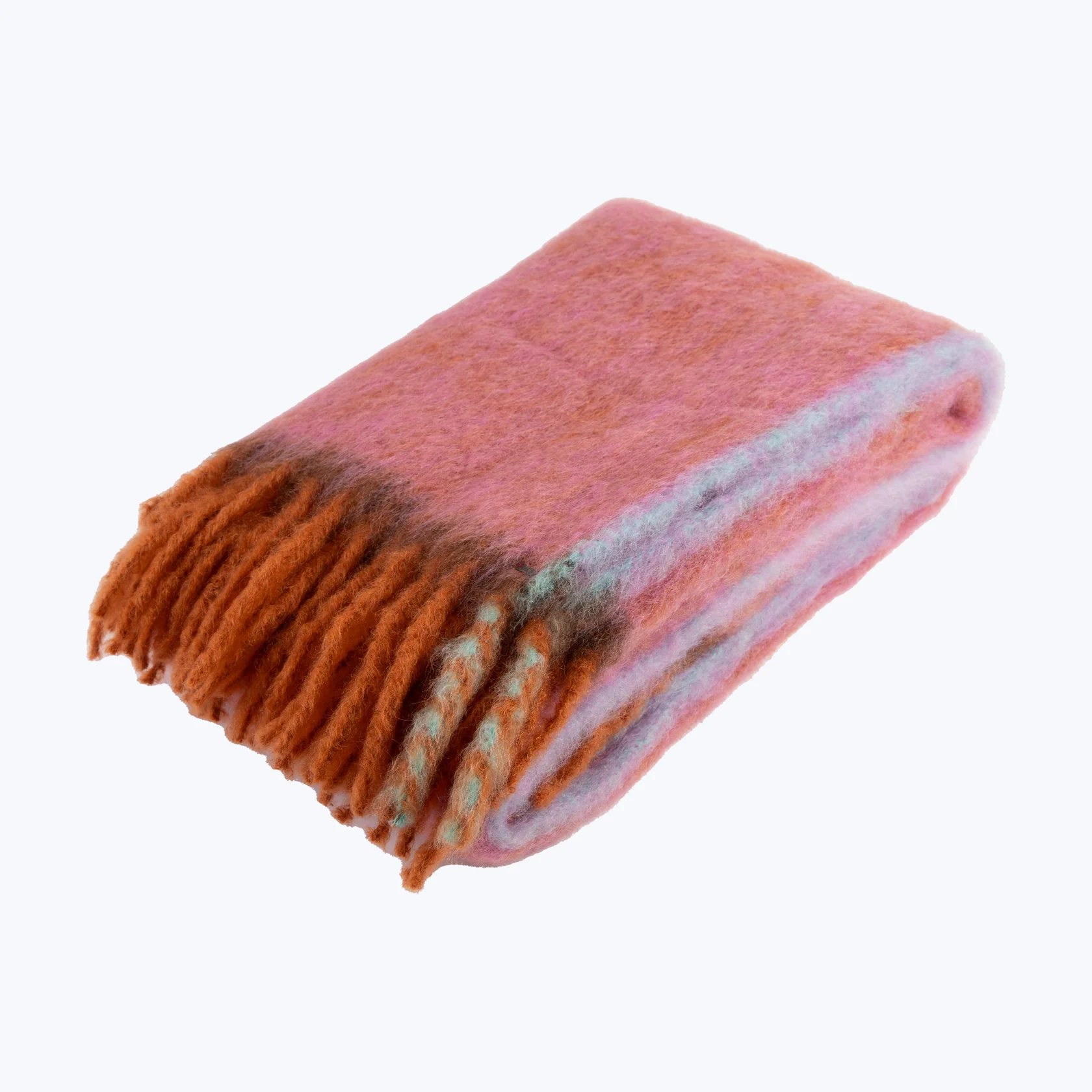 Mohair Twist Frame Throw