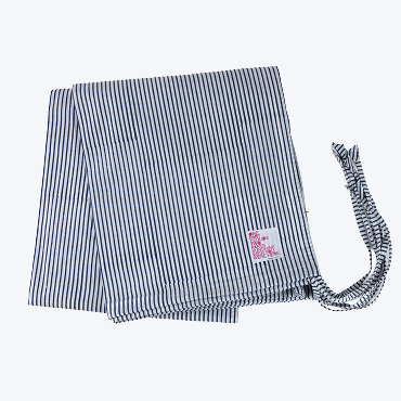 Indigo Stripes Fitted Sheet