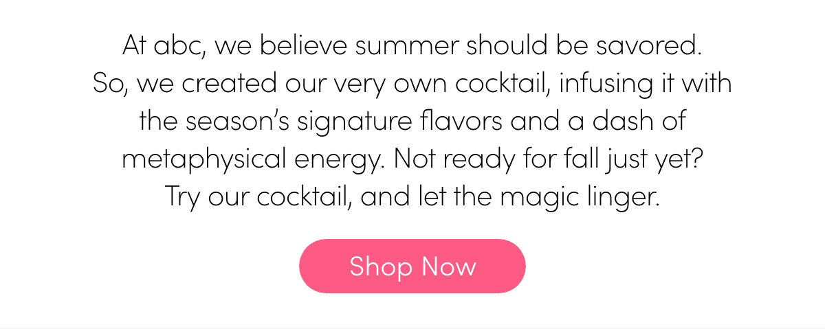 we believe summer should be savored