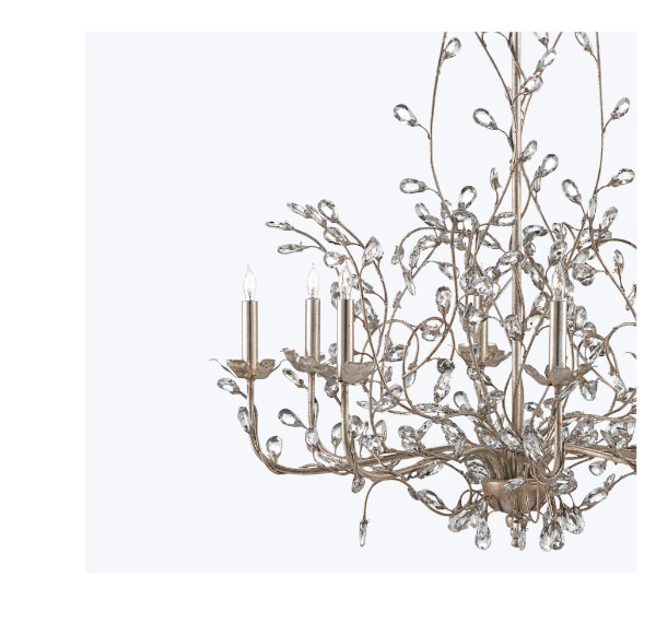 crystal bud chandelier