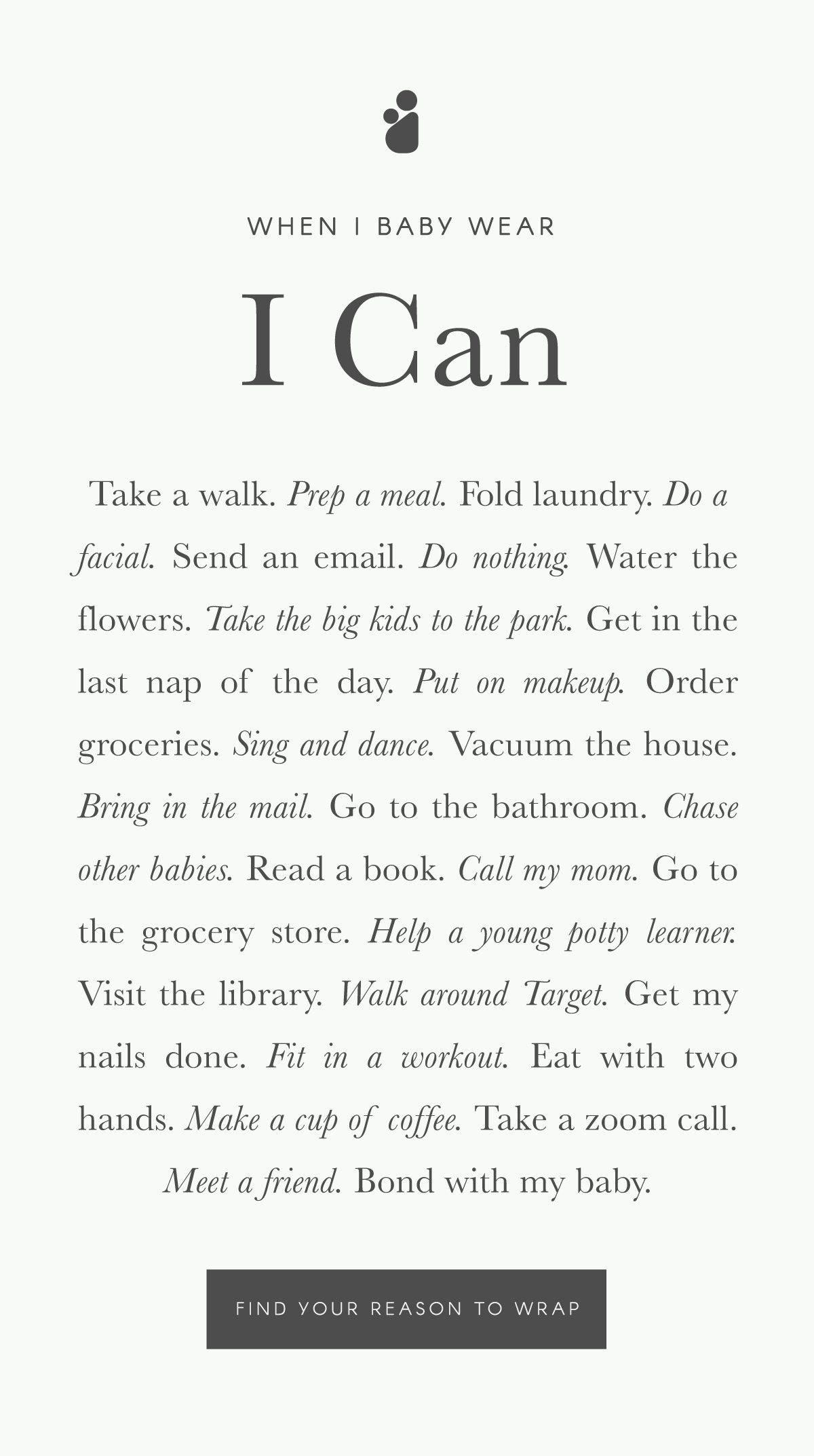 30 reasons to wear your baby Solly Baby