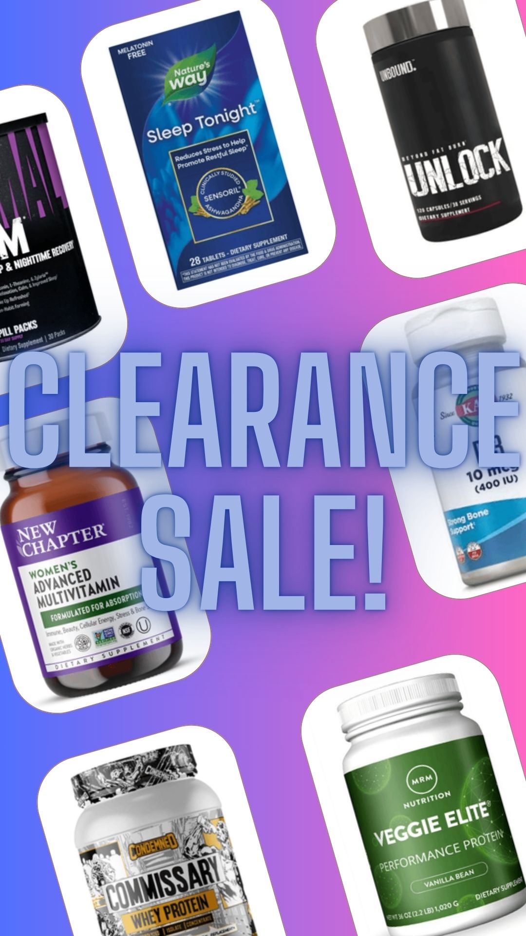 Clearance Supps