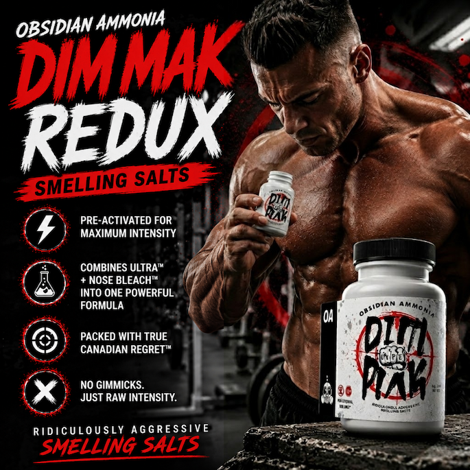 Obsidian Ammonia Dim Mak Redux Smelling Salts