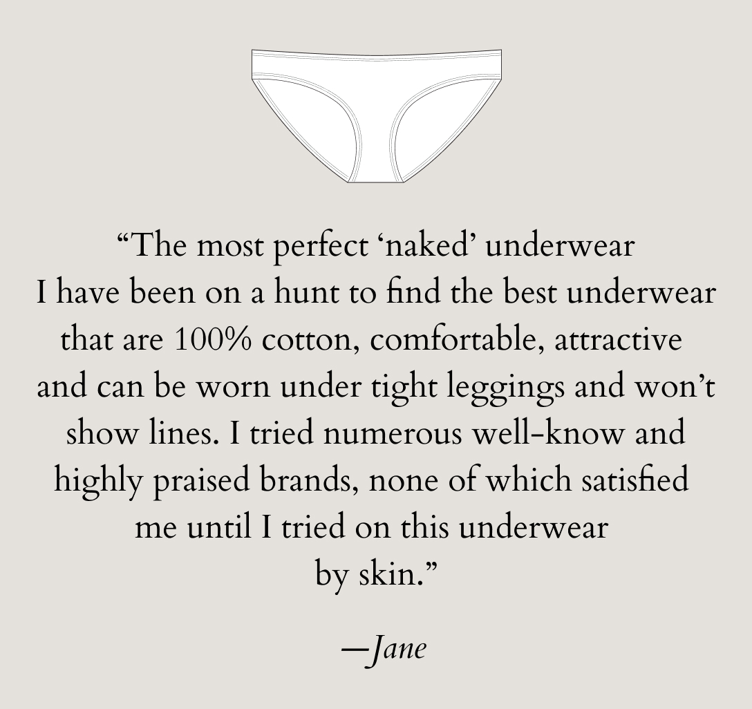 Why should your underwear be organic? Skin