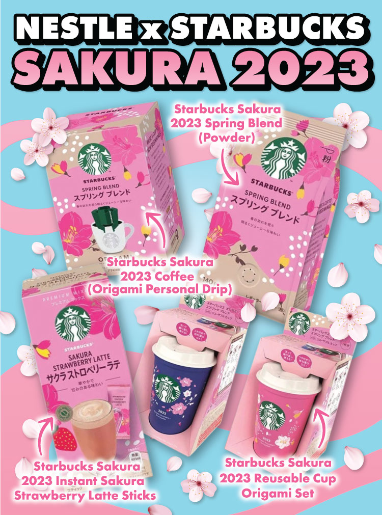 ☕ Starbucks x Nestlé Sakura Sugoi Mart