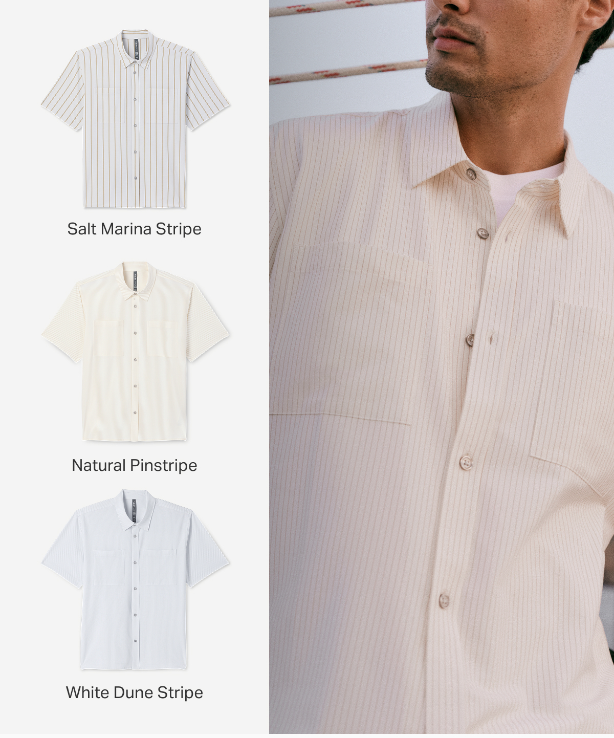 The Short Sleeve Bridge Button Down - Relaxed Fit