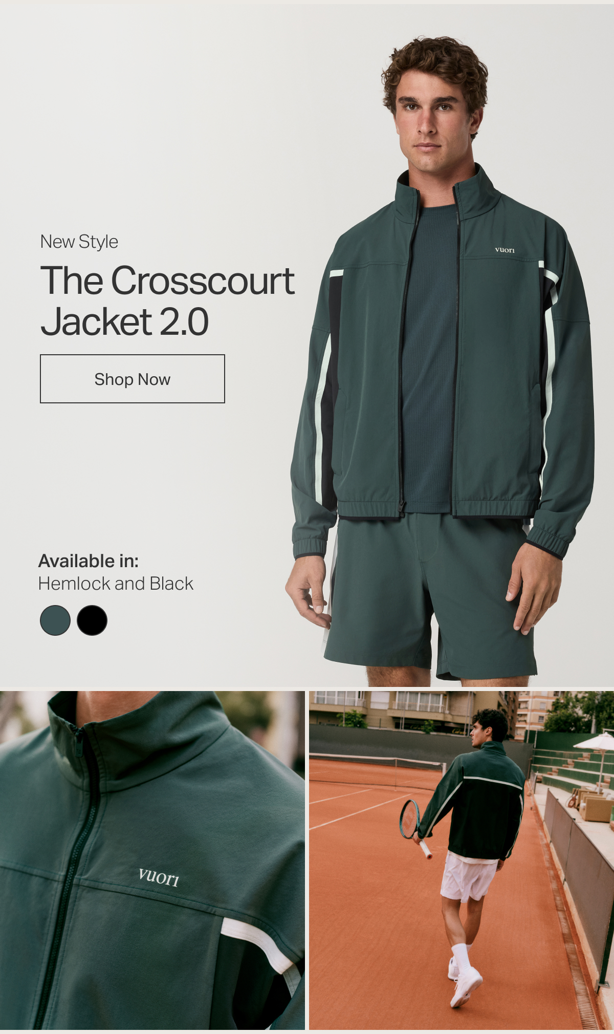 New Style: The Crosscourt Jacket 2.0