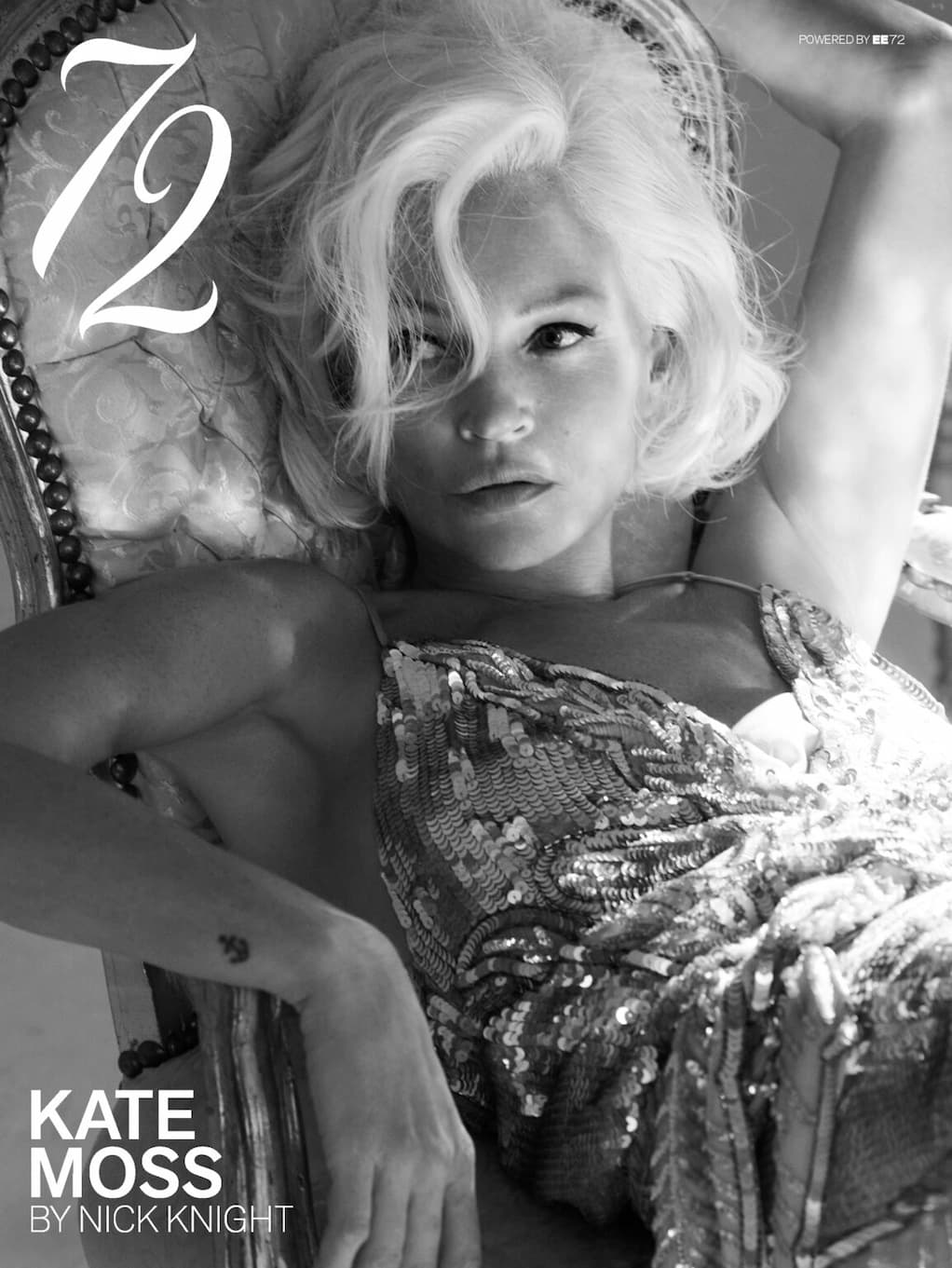 kate moss for EE72 cover